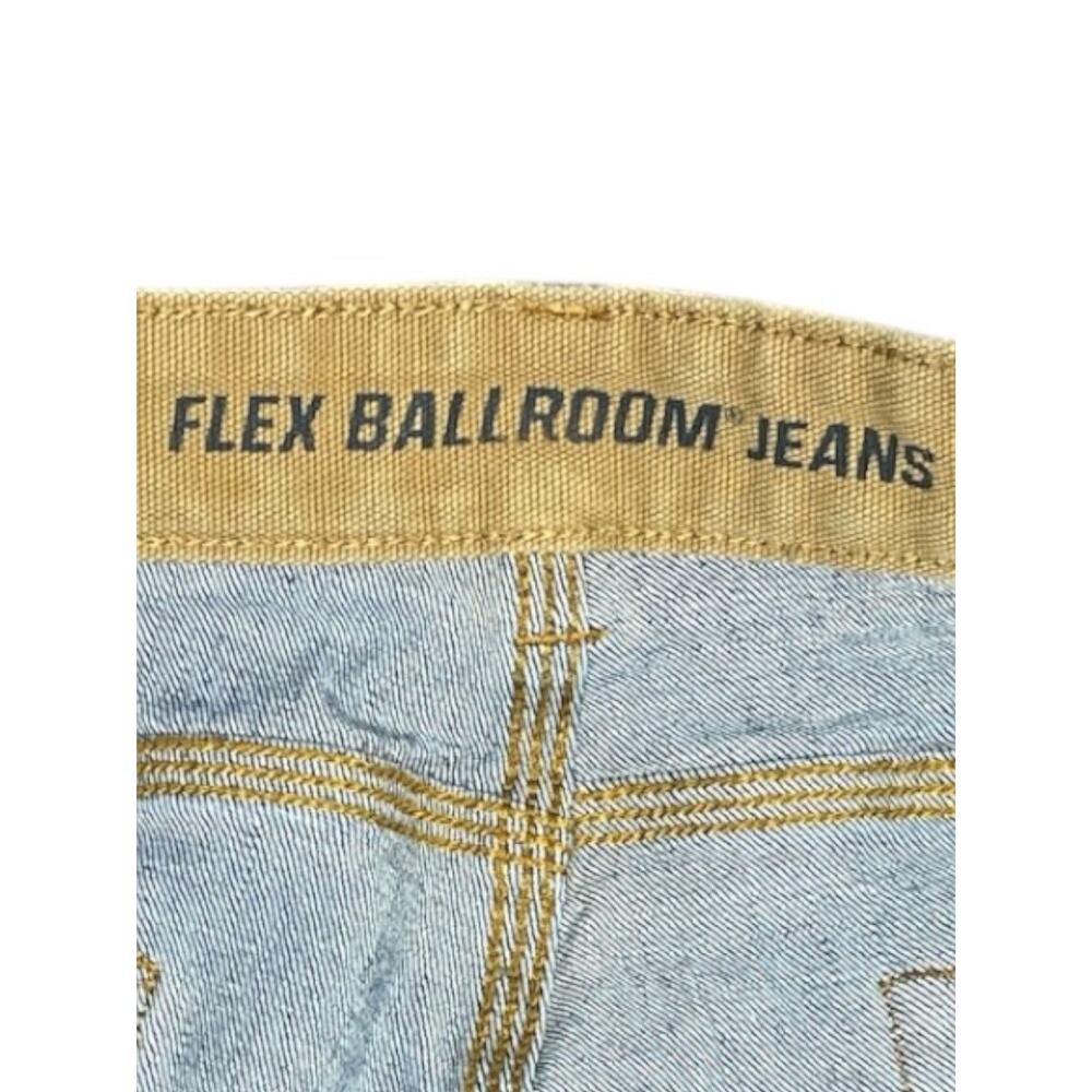 Duluth Trading Flex Ballroom Jeans 38x30 Relaxed Fit Blue Denim Workwear - Picture 5 of 13
